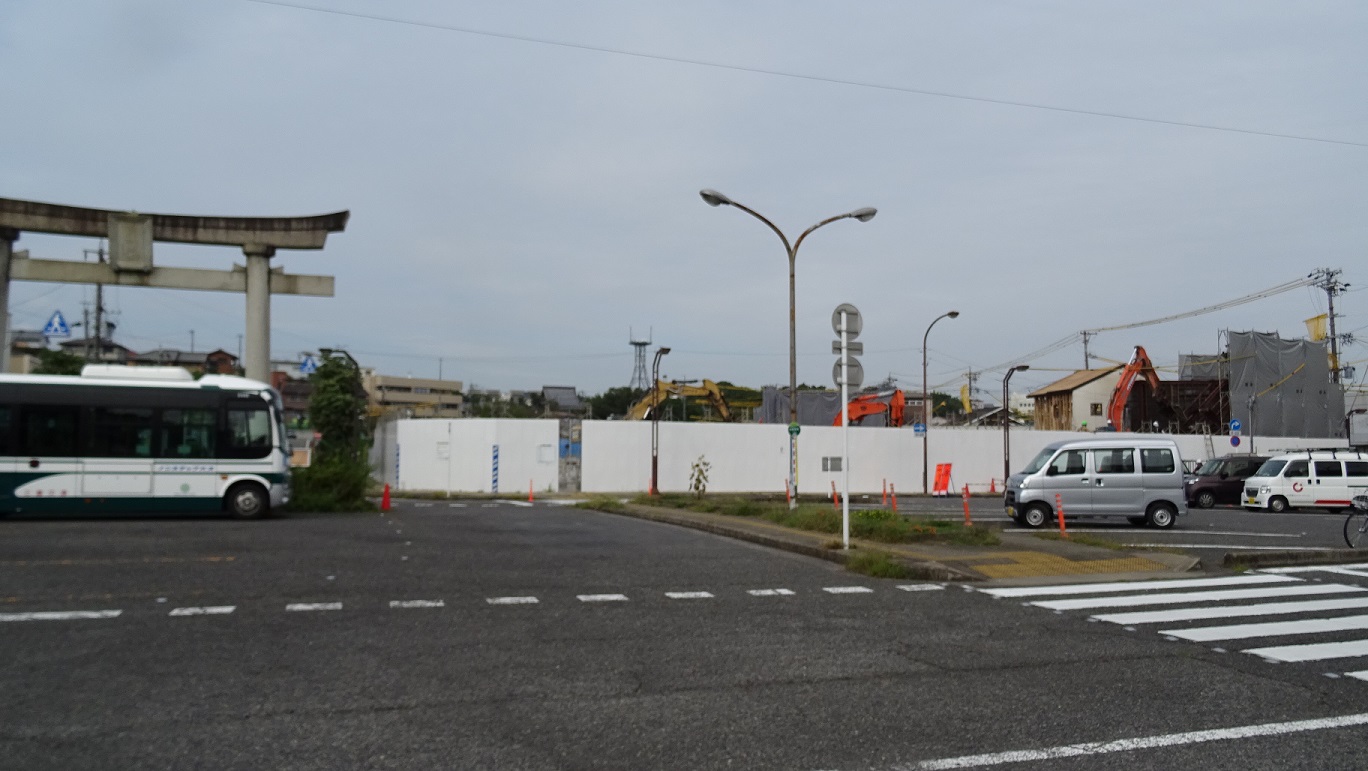 JR亀山駅周辺2020年9月