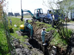 排水路の川さらえと整備