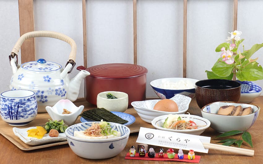 朝食 ~人気の朝粥